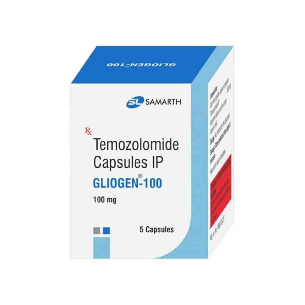 TEMOZOLOMIDE CAP 100 MG