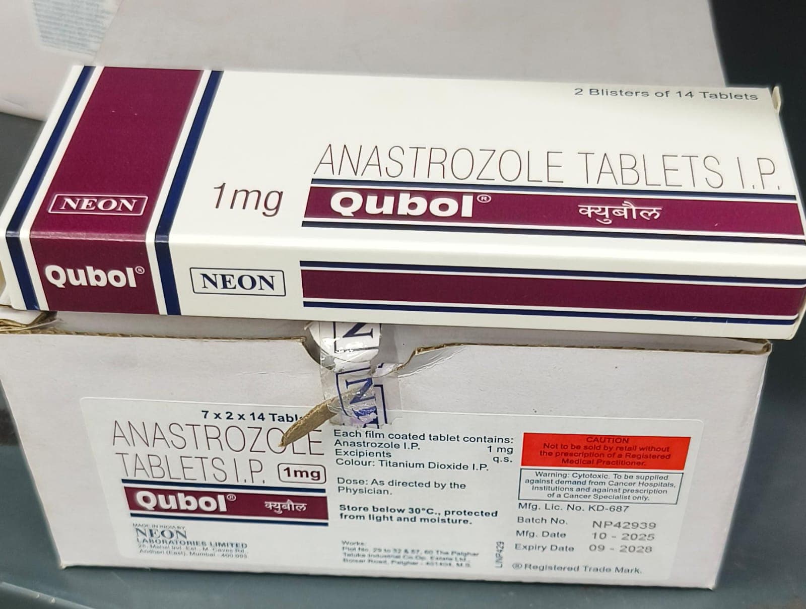 ANASTROZOLE TABLETS I.P.