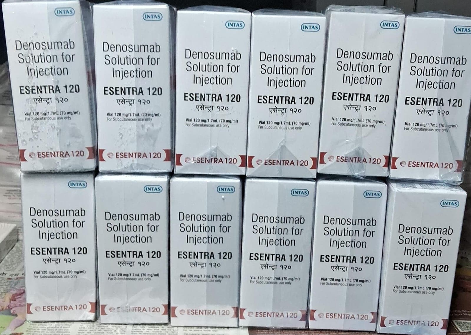 DENOSUMAB SOLUTION FOR INJECTION PFS 120 MG