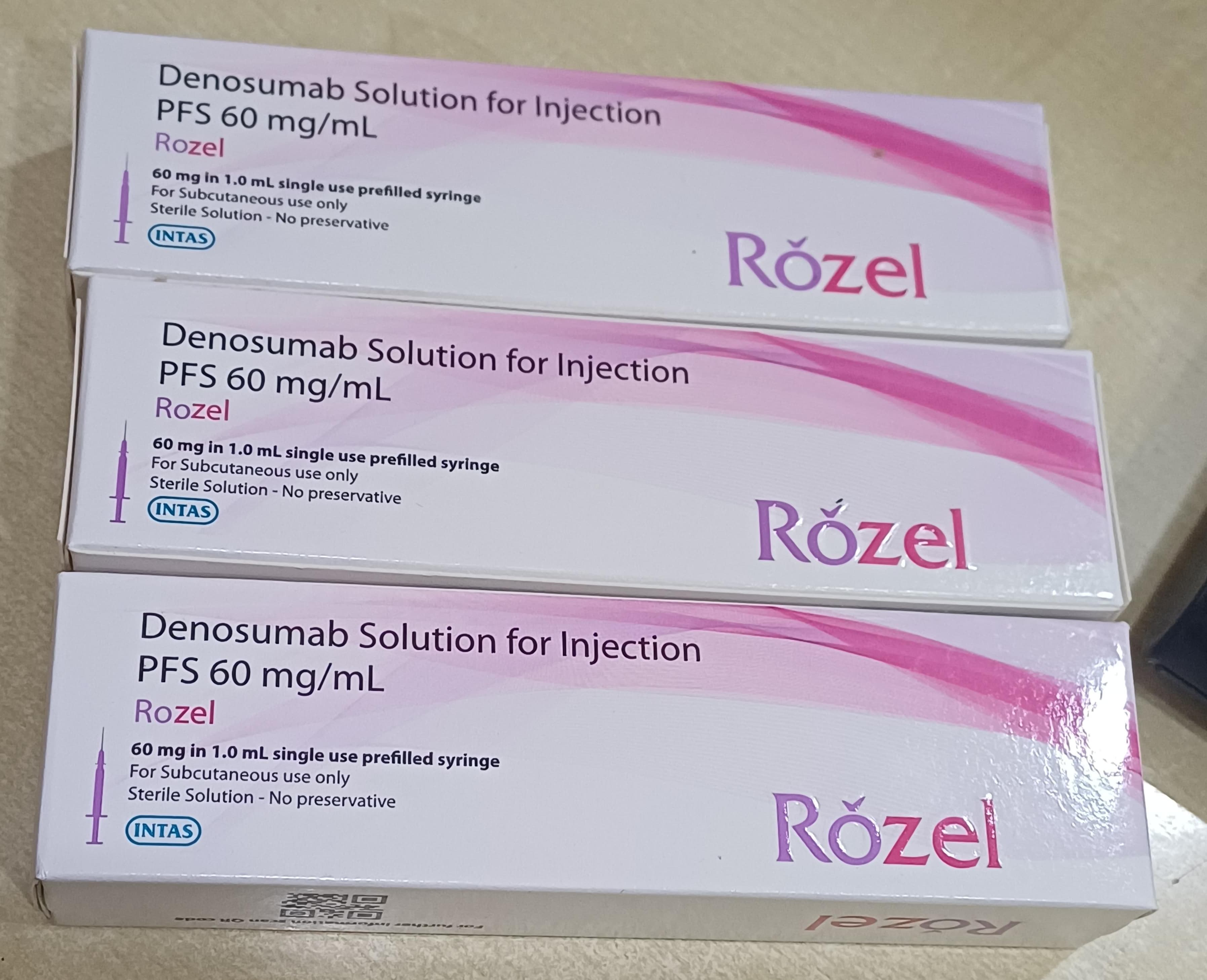 DENOSUMAB SOLUTION FOR INJECTION PFS 60 mg/ml