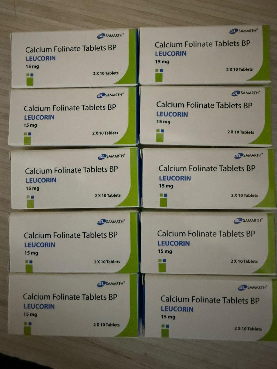 CALCIUM FOLINATE TABLETS BP 15 MG