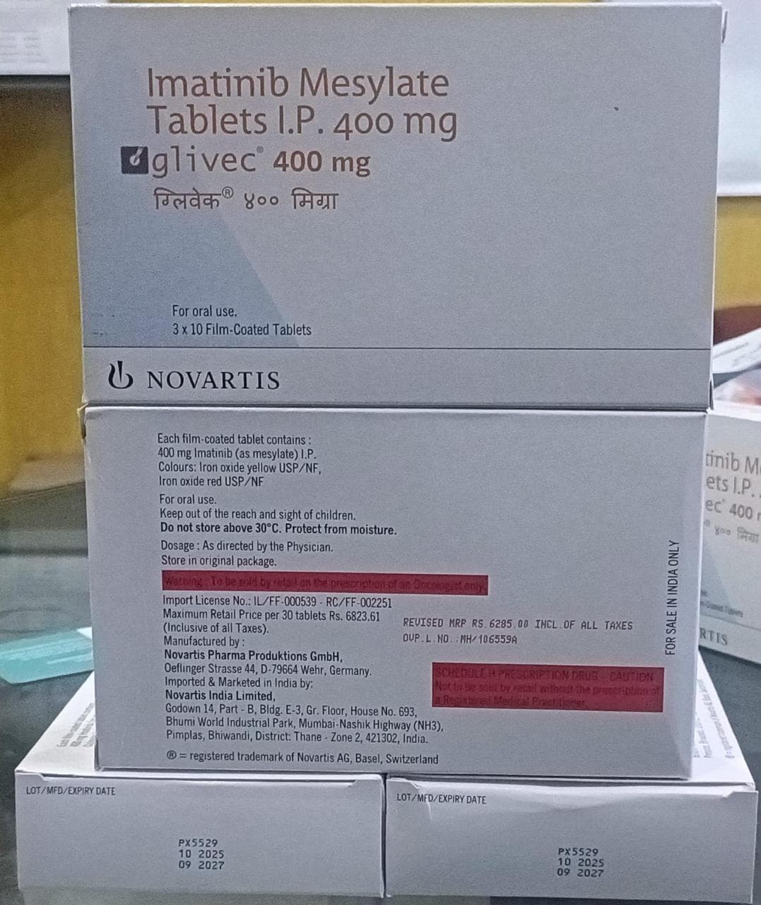 IMATINIB MESYLATE TABLETS I.P. 400 MG