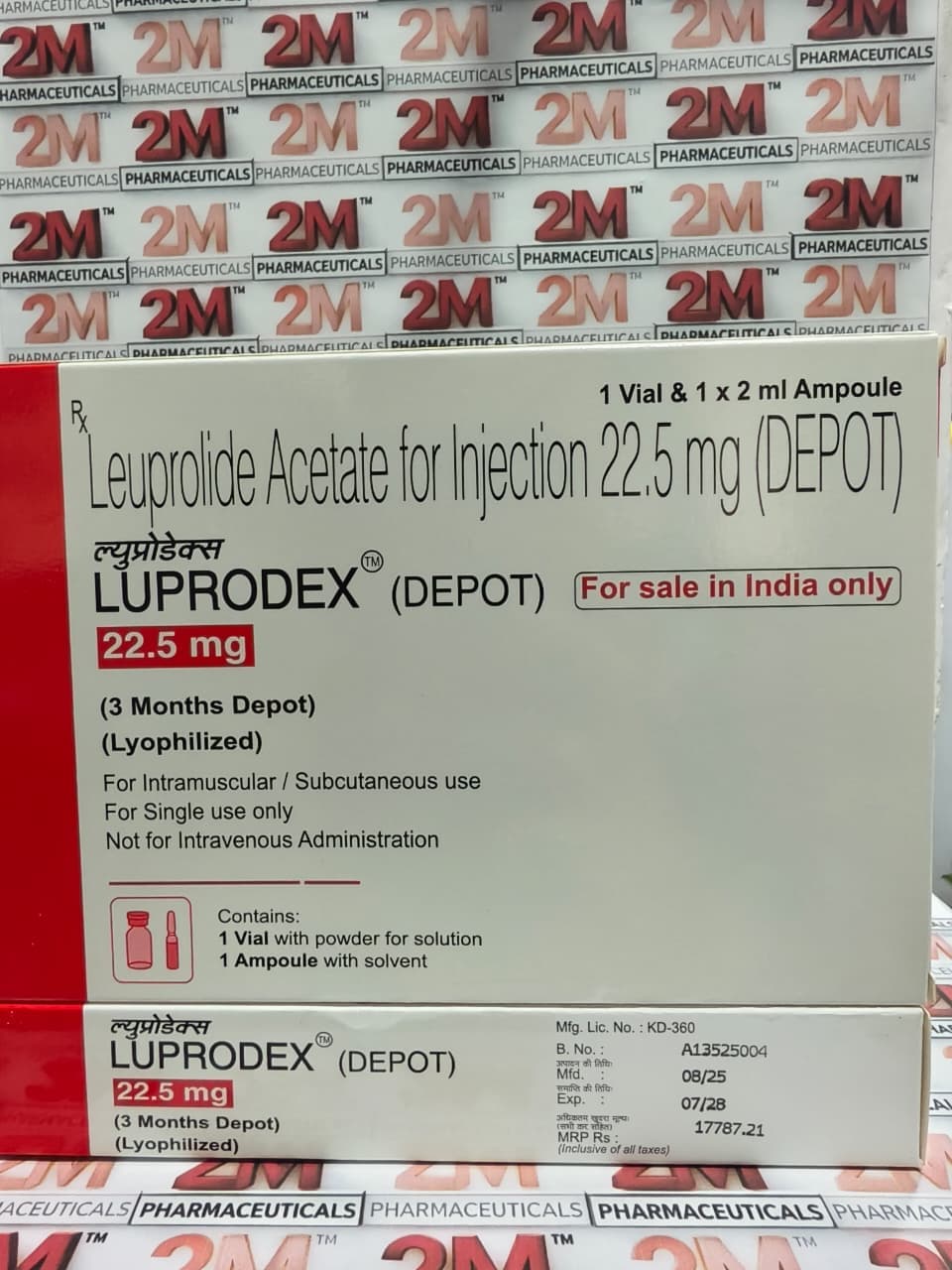 LEUPROLIDE ACETATE FOR INJECTION 22.5 mg (DEPOT)