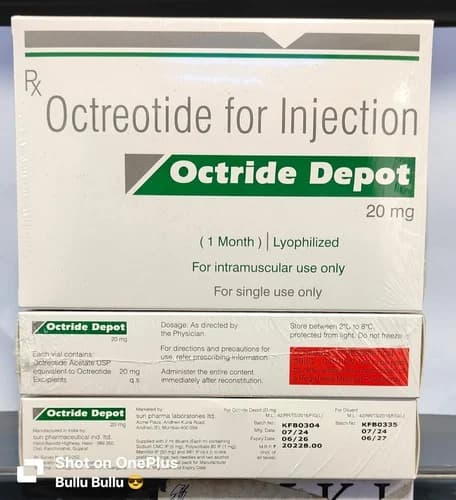 OCTREOTIDE FOR INJECTION 20 mg