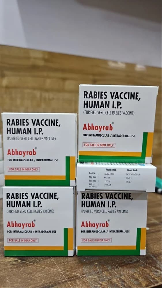 RABIES VACCINE HUMAN I.P