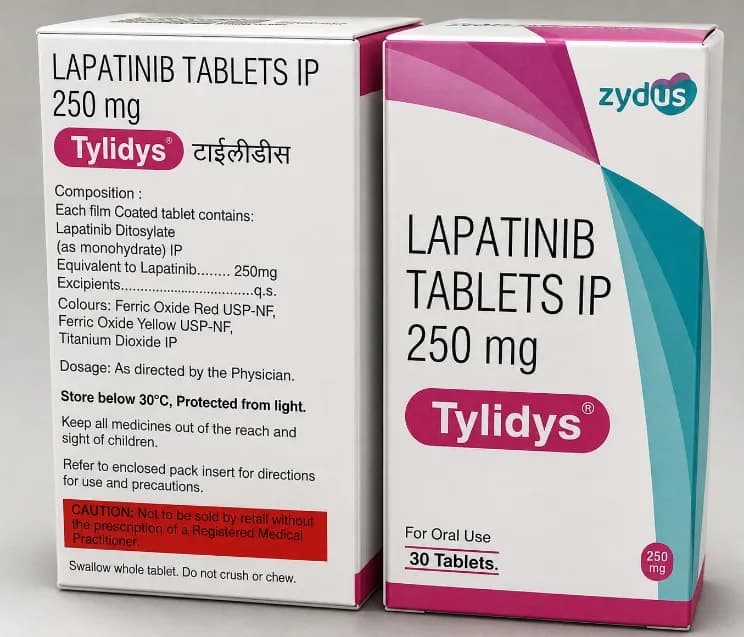 LAPATINIB TABLETS IP 250 MG