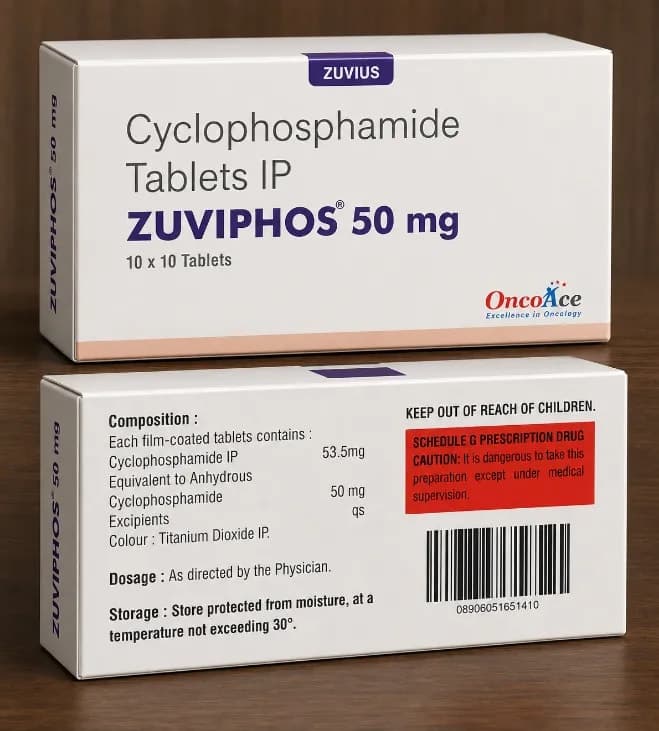 CYCLOPHOSPHAMIDE TABLETS 1P 50 MG