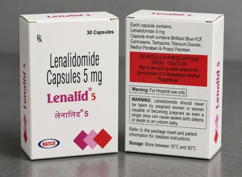 LENALIDOMIDE CAPSULES 5 MG
