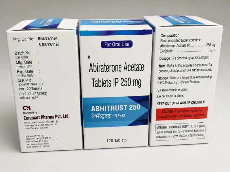 ADIRATERONE ACETATE TABLETS IP 250 mg
