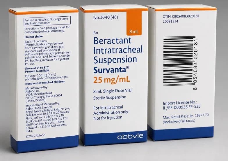 BERACTANT INTRATRACHEAL SUSPENSION