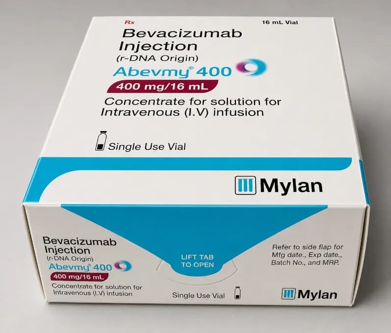 BEVACIZUMAB INJECTION (r-dna ORIGIN) 400 mg/ 16ml