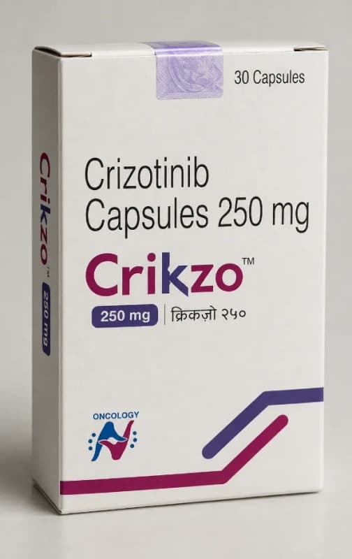 CRIZOTINIB CAPSULES 250 mg