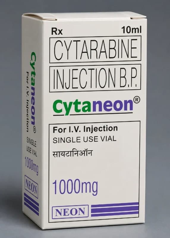 CYTARABINE 1000 MG/ 10 ML INJECTION B.P.