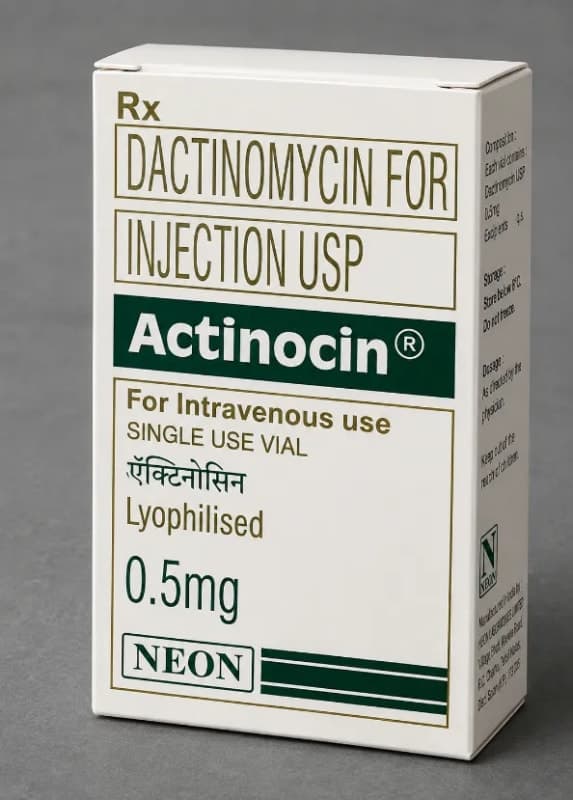 DACTINOMYCIN FOR INJECTION, USP LYOPHILISED