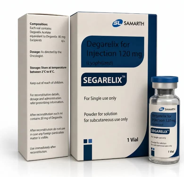DEGARELIX FOR INJ 120MG (LYOPHILIZED)