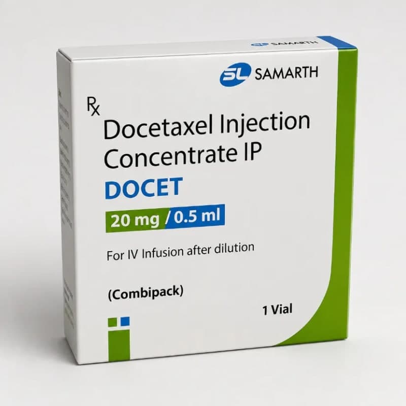 DOCETAXEL INJ 20MG