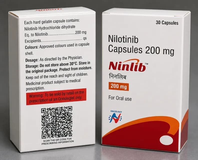 NILOTINIB CAPSULES 200 mg