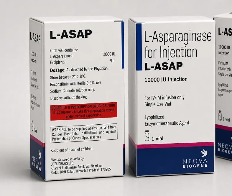 L-ASPARAGINASE FOR INJECTION 10000 IU INJECTION