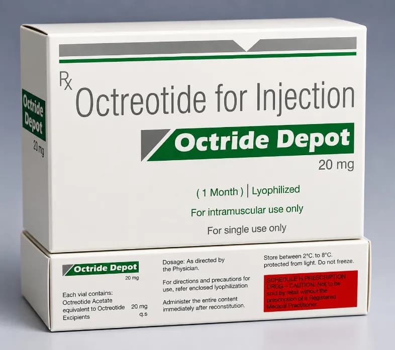 OCTREOTIDE FOR INJECTION 20 mg