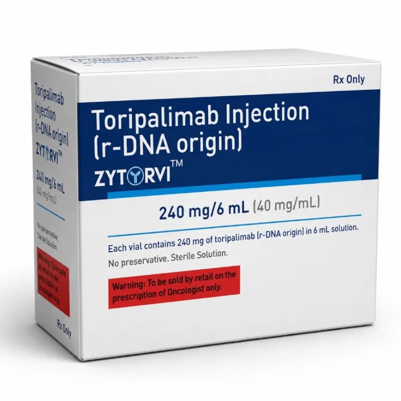TORIPALIMAB INJECTION (r-DNA ORIGIN) 240 mg/6 ml