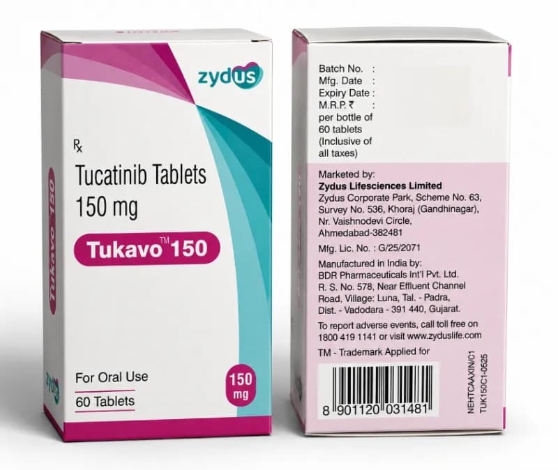 TUCATINIB TABLETS 150 mg