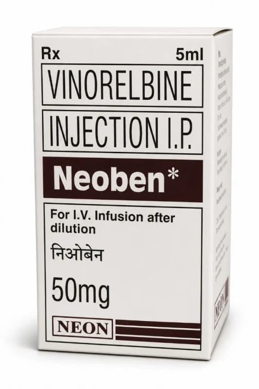 VINORELBINE IP 50 MG INJECTION