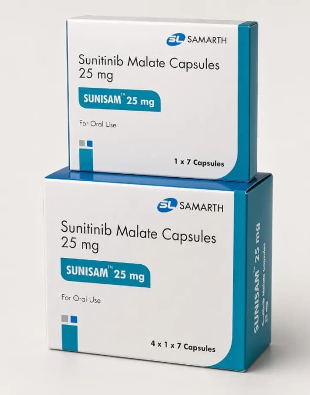 SUNITINIB MALATE CAPSULES 25MG