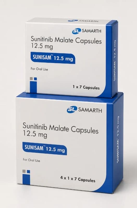 SUNITINIB MALATE CAPSULES 12.5MG