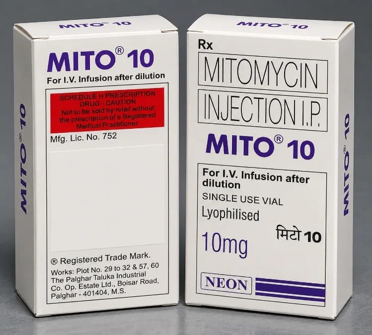 MITOMYCIN IP 10 MG INJECTION LYOPHILISED