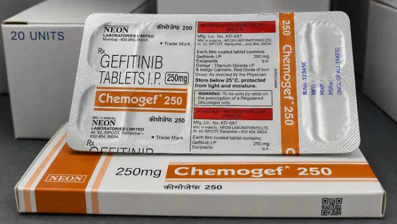 GEFITINIB 250 MG TABLETS IP