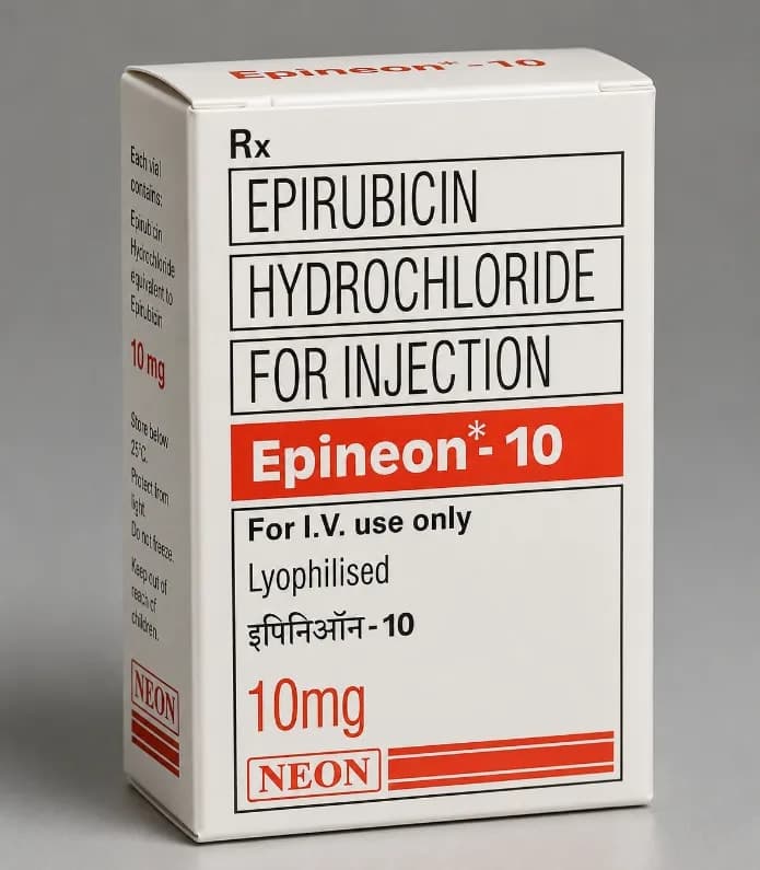 EPIRUBICIN HYDROCHLORIDE FOR INJECTION LYOPHILISED