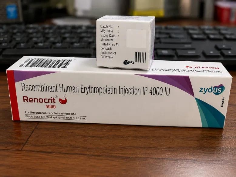 RECOMBINANT HUMAN ERYTHROPOIETIN INJECTION IP 4000 IU