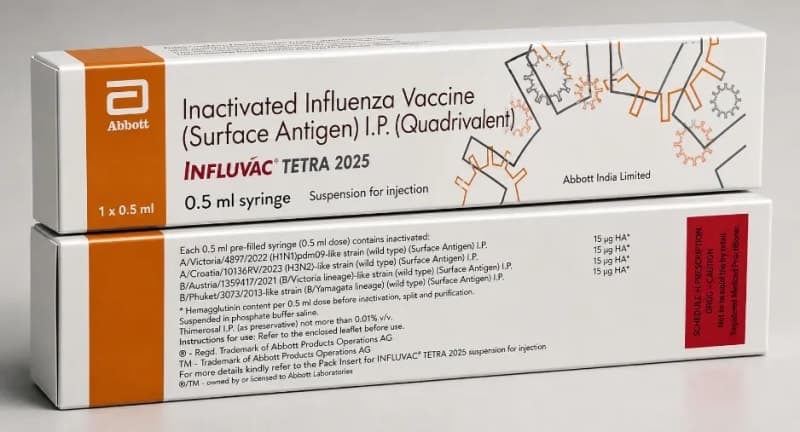 INACTIVATED INFLUENZA VACCINE (SURFACE ANTIGEN) I.P (QUADRIVALENT) 0.5 ml