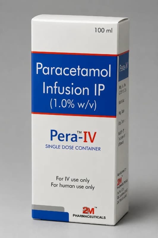 PARACETAMOL INFUSION IP (1.0% W/V)