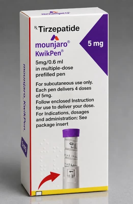 MOUNJARO KWIKPEN 5mg/0.6ml