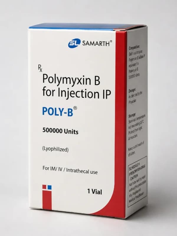 POLYMYXIN B FOR INJECTION USP 500000 UNIT