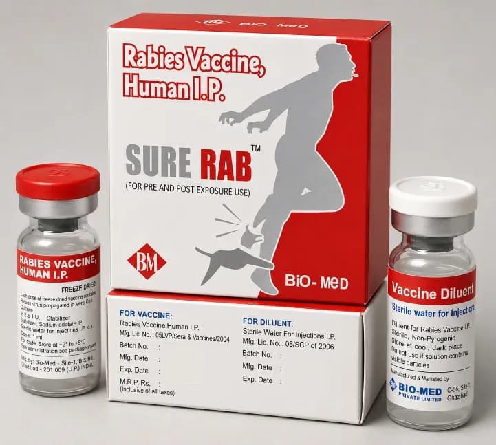 RABIES VACCINE HUMAN I.P