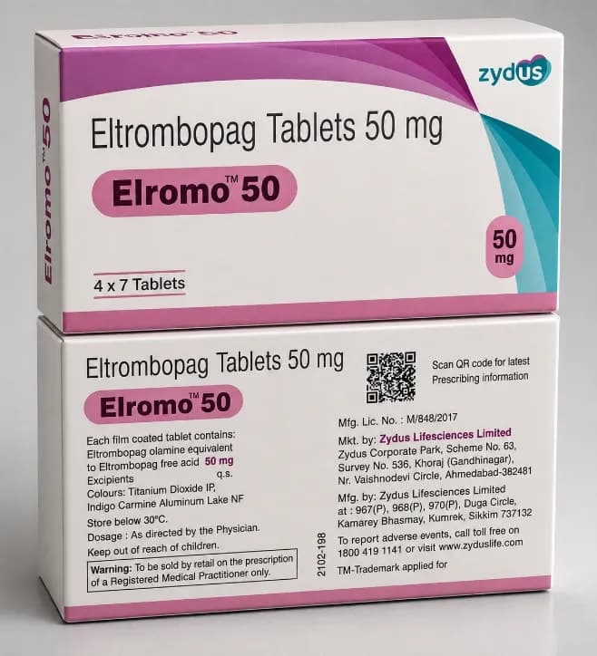 ELTROMBOPAG TABLETS 50 mg