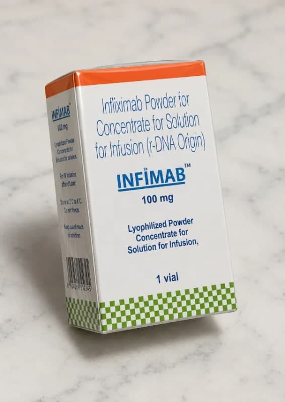 INFLIXIMAB POWDER FOR CONCENTRATE FOR SOLUTION FOR INFUSION (r-DNA ORIGIN)