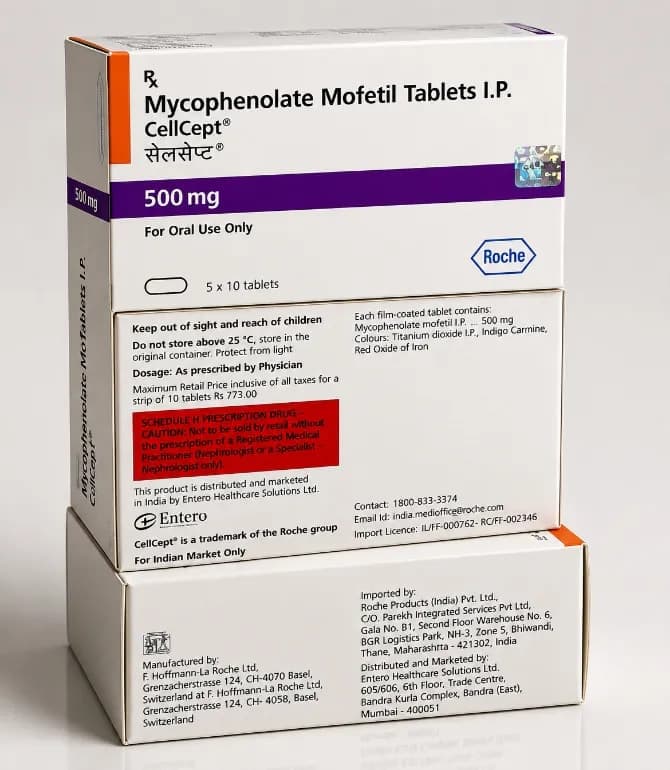 MYCOPHENOLATE MOFETIL TABLETS I.P 500 MG