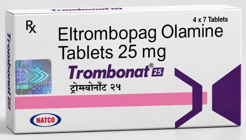 ELTROMBOPAG OLAMINE TABLETS 25 MG