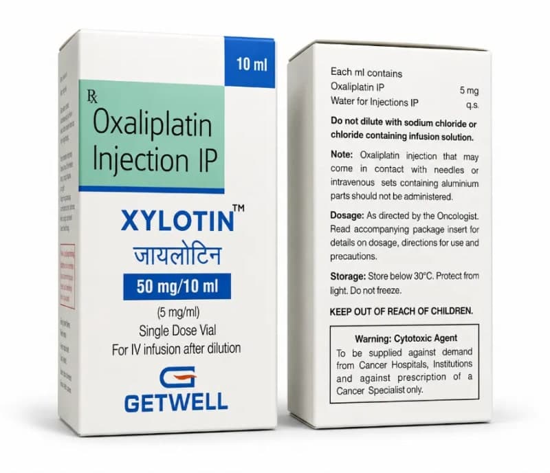 Oxaliplatin Inj 50 mg/10 ml