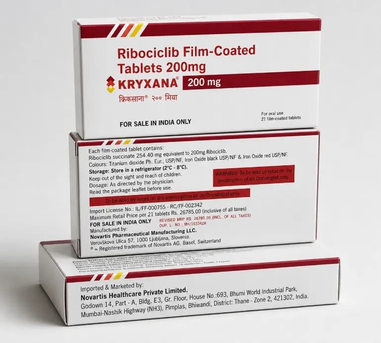 Ribociclib Flim-Coated Tablets 200mg