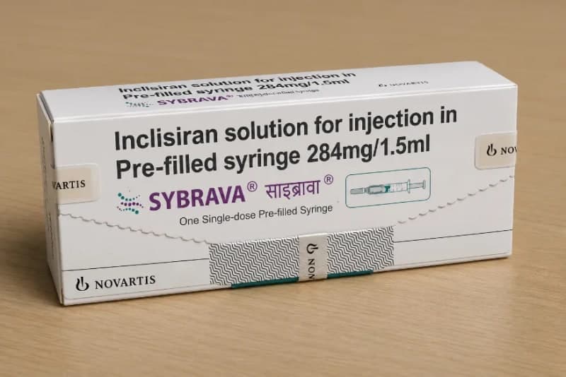 Inclisiran solution for injection in Pre-filled Syringe 284 Mg/1.5 Ml