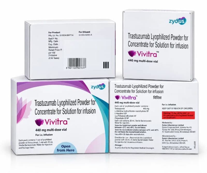 Trastuzumab Lyophilized Power For Concentrate for Solution For Infusion