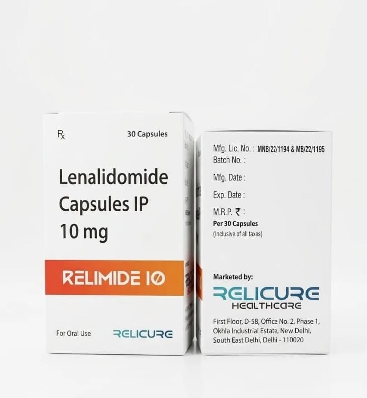 Lenalidomide Capsules IP 10 MG